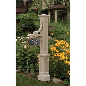   (post only   address plaques sold seperately) Patio, Lawn & Garden