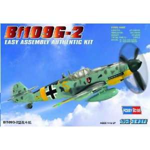  Messerschmitt BF 109G2 Aircraft 1 72 Hobby Boss: Toys 