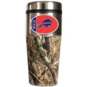 Buffalo Bills Realtree Camo Travel Coffee Mug:  Sports 
