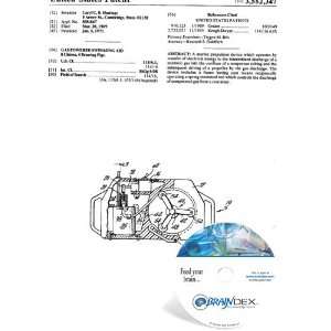    NEW Patent CD for GAS POWERED SWIMMING AID 