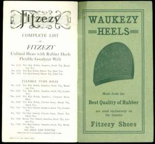   of FitsEzy Shoes, Made by Dunham Bros., Brattleboro, Vermont, c1900