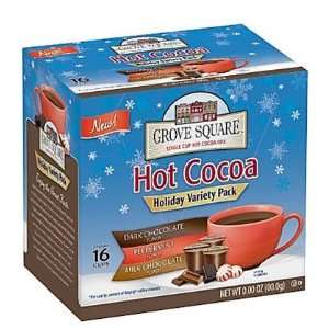 Grove Square Hot Cocoa Cups Variety Pack, K Cups for Keurig Brewers 
