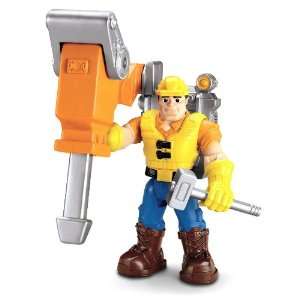    Fisher Price Hero World Rescue Heroes Jack Hammer: Toys & Games