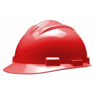  Bullard S61 Hard Hat w/ Ratchet Suspension, Red: Health 
