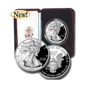  Silver Eagle Dollar in Proof Condition: Toys & Games