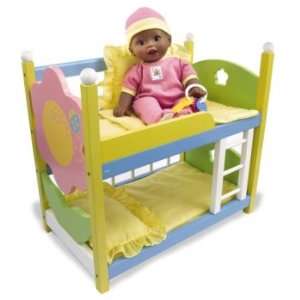  Playwell Wooden Doll Bunk Beds Toys & Games