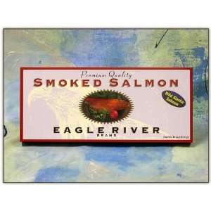 Eagle River Wild Caught Premium Smoked Sockeye Salmon   20 ounce Filet 