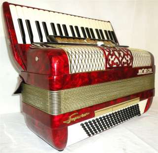   German Accordion HORCH Superior 120 bass. Very nice sound !  