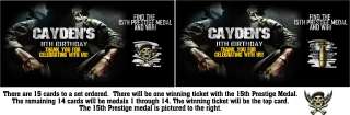 CALL OF DUTY BLACK OPS Party Invitations and Favors  
