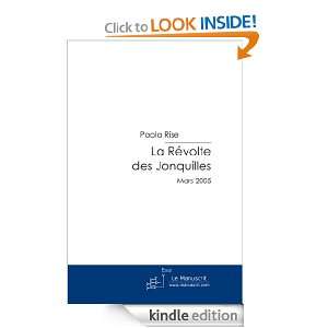 La Révolte des Jonquilles. (French Edition) Paola Rise  