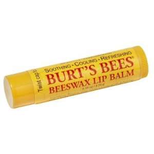  Burts Bees  Beeswax, Lip Balm, .15oz: Health & Personal 