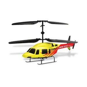  Micro Fly Featherweight Helicopter   Yellow: Toys & Games