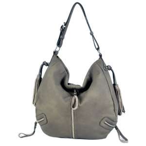 MDQ00406TP Taupe Deyce Caroline Quality PU Women Satchel Bag Handbag 