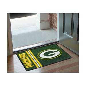  NFL Green Bay Packers Uniform Inspired Rug Sports 