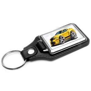  Shelby GT500 Super Snake Leather Key Ring NEW: Everything 