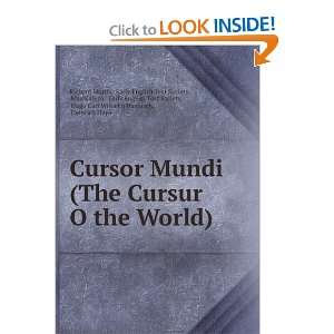    Cursor Mundi (The Cursur O the World Richard Morris Books