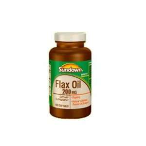  Flaxseed Oil Softgel 1000mg Sdwn Size 200 Health 