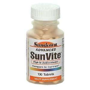  Sundown Advanced SunVite, 130 Tablets: Health & Personal 