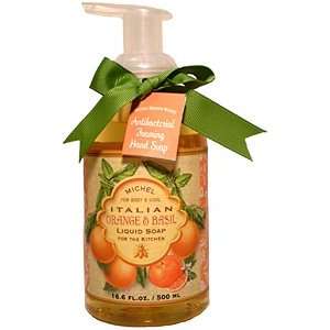 Michel Italian Orange & Basil Antibacterial Foaming Liquid Hand Soap 