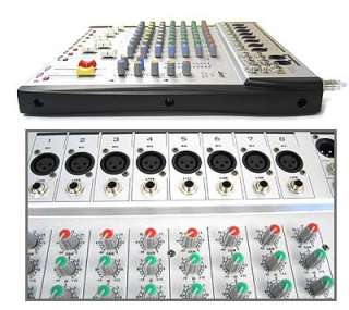 Brand New Professional 8 Channels 16 Input DJ Mixer  