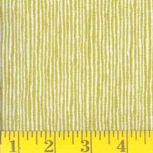   Party Stripes Leaf Green Fabric By The Yard: Arts, Crafts & Sewing
