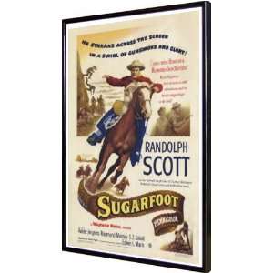  Sugarfoot 11x17 Framed Poster: Home & Kitchen