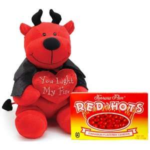 Light My Fire Red Hot Devil Plush Grocery & Gourmet Food