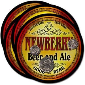  Newberry , IN Beer & Ale Coasters   4pk 