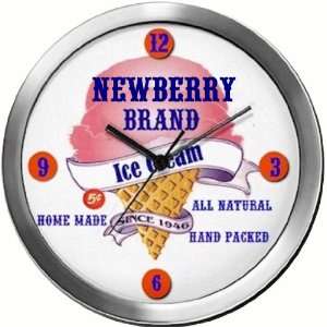  NEWBERRY 14 Inch Ice Cream Metal Clock Quartz Movement 