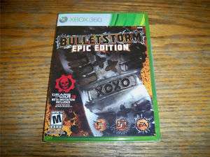 Bulletstorm EPIC EDITION Xbox 360 Genuine Game NEW SEALED  