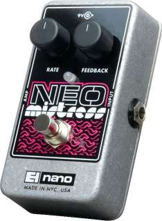 New Electro Harmonix Neo Mistress Flanger w/2 Cables  
