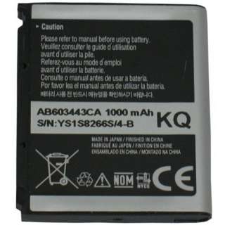 OEM Samsung Freeform II 2   Strive AB603443CA Battery  