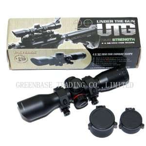  Leapers 4x32 Compact Scope with Airgun/.22 Rings 