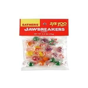  Sathers jawbreakers candy   2.5 oz bag, 12 ea: Health 