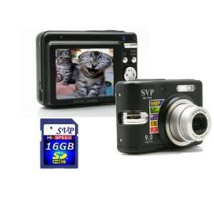   Smile Detection Digital Camera (Free 16GB SDHC Memory Card) Camera
