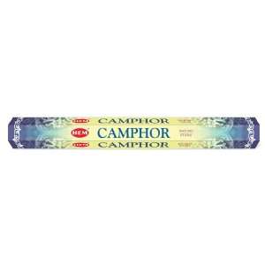  Camphor   20 Stick Hex Tube   HEM Incense: Beauty