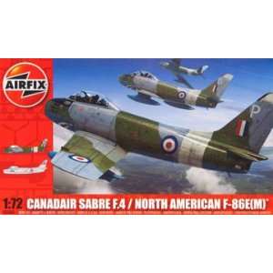  Airfix 1/72 F 86 Canadair F4 Sabre Airplane Model Kit 