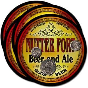  Nutter Fort, WV Beer & Ale Coasters   4pk 