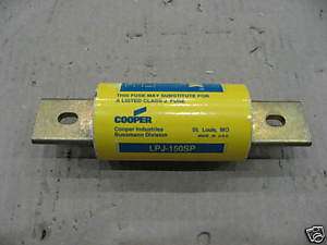 NEW Bussmann Class J Low Peak Fuse LPJ 150SP LPJ150SP  