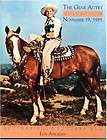Butterfields auction catalog GENE AUTRY COLLECTION & other Western 