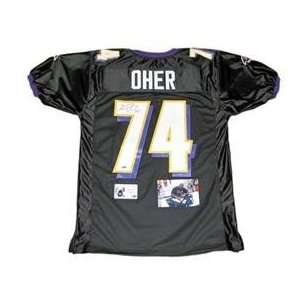  Signed Michael Oher Uniform   Black   Autographed NFL 