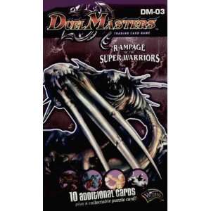 Duel Masters Cards Game Rampage of the Super Warriors 