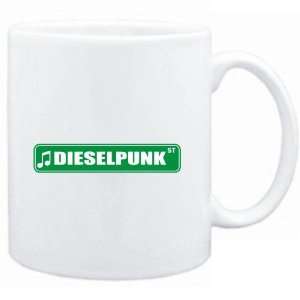  Mug White  Dieselpunk STREET SIGN  Music: Sports 