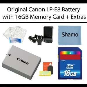 Canon LP E8 Lithium Ion Camera Battery for Canon EOS Rebel T2i 