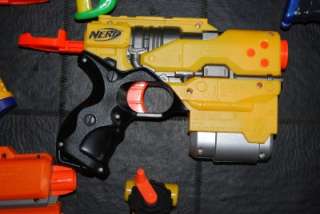 Huge Nerf Gun LOT Ripsaw Maverick Dart Recon Reactor Nite 18 Guns Plus 