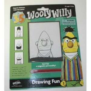  Sesame Street Wooly Willy   Bert Drawing Fun: Toys & Games