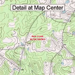     Bear Creek, North Carolina (Folded/Waterproof)