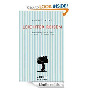 Leichter Reisen / eBook (German Edition): Philipp Tingler:  