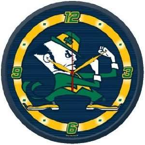   NCAA Notre Dame Irish Team Logo Wall Clock *SALE*