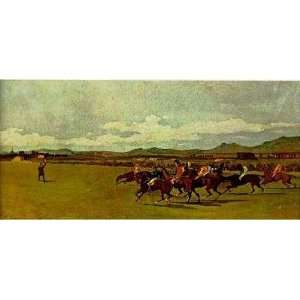  Rome Horse Races At Capannelle    Print: Home & Kitchen